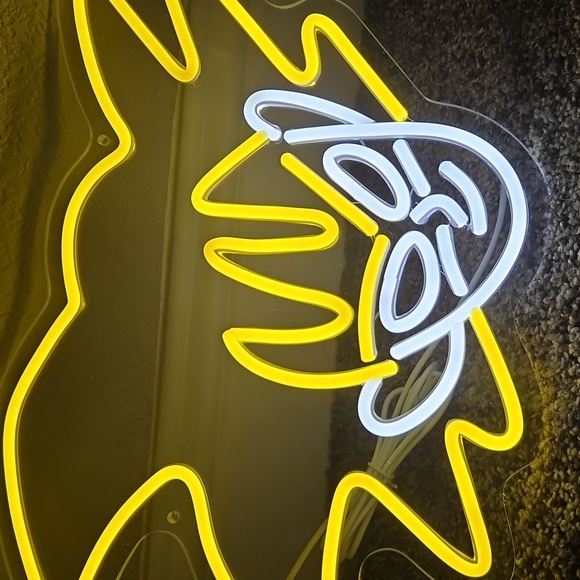 Anime Yellow and White Neon Light Sign New In Box! - Picture 4 of 16